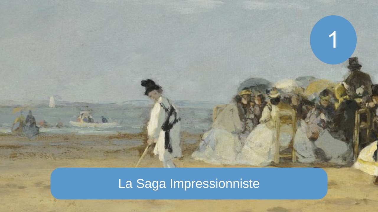 Quatre précurseurs de l'impressionnisme : Delacroix, Courbet, Boudin et Jongkind