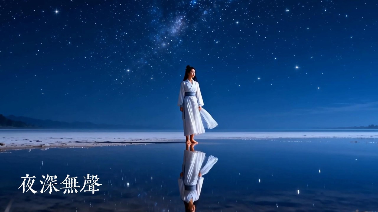 夜深無聲 • 古琴靜塵｜高空般純淨的冥想旋律｜古风純音乐  #音樂 #冥想音樂 #music #meditation #relaxing #dizi #guzheng #guqin #xiao