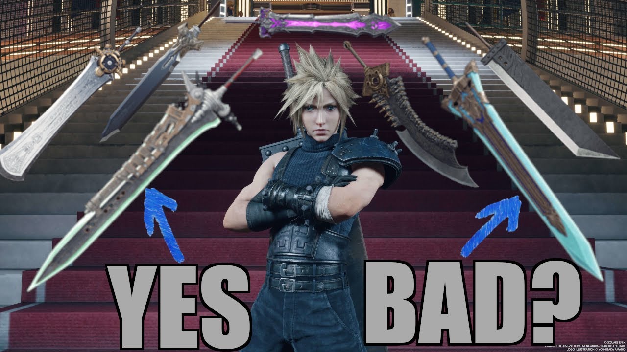 Ranking ALL of Cloud's Swords from FF7 REBIRTH