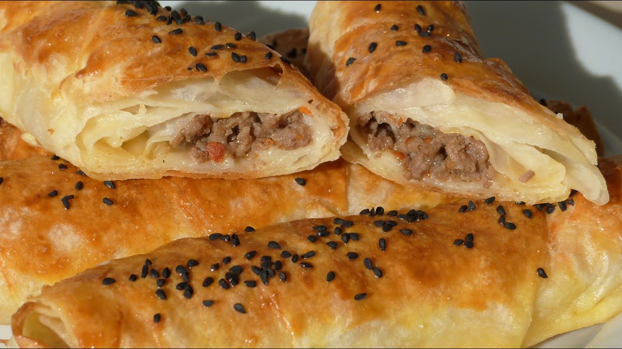 Borek Rolls with Ground Beef – Turkish Spring Rolls Recipe