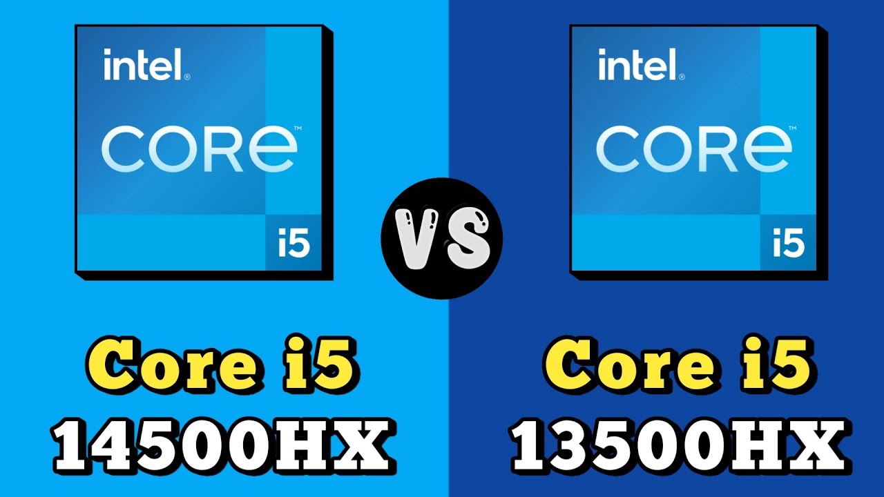 Core i5-14500HX vs Core i5-13500HX Processor || Intel Core i5 14500HX vs Intel Core i5 13500HX