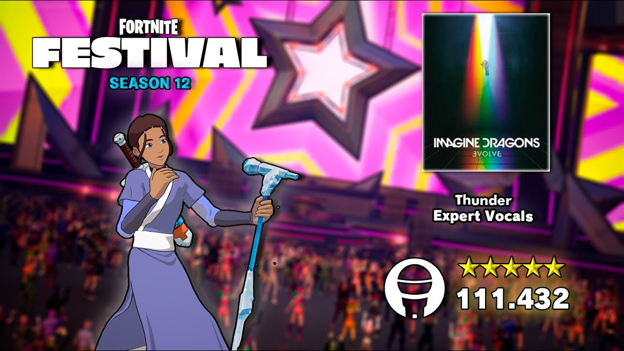 Fortnite Festival S12 - ''Thunder'' [Expert Vocals - 100% Flawless] 111.432
