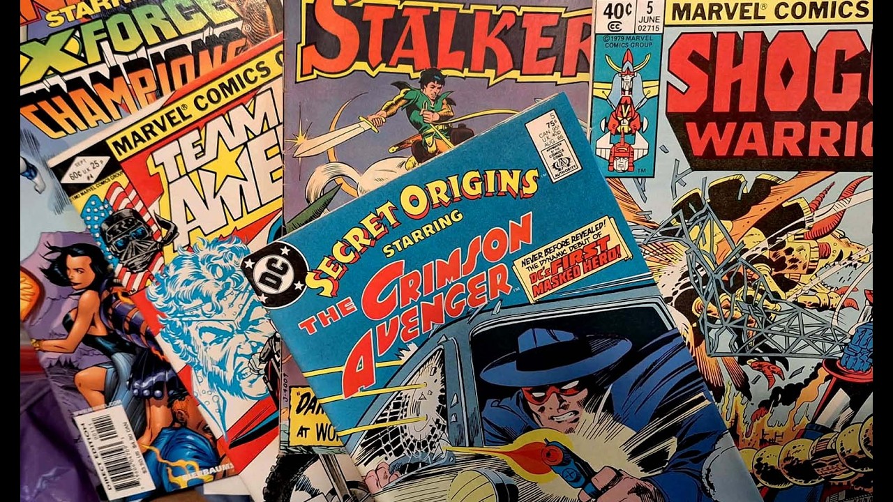 Shogun Warriors! Crimson Avenger! Stalker! Team America! X-Force! The Champions!