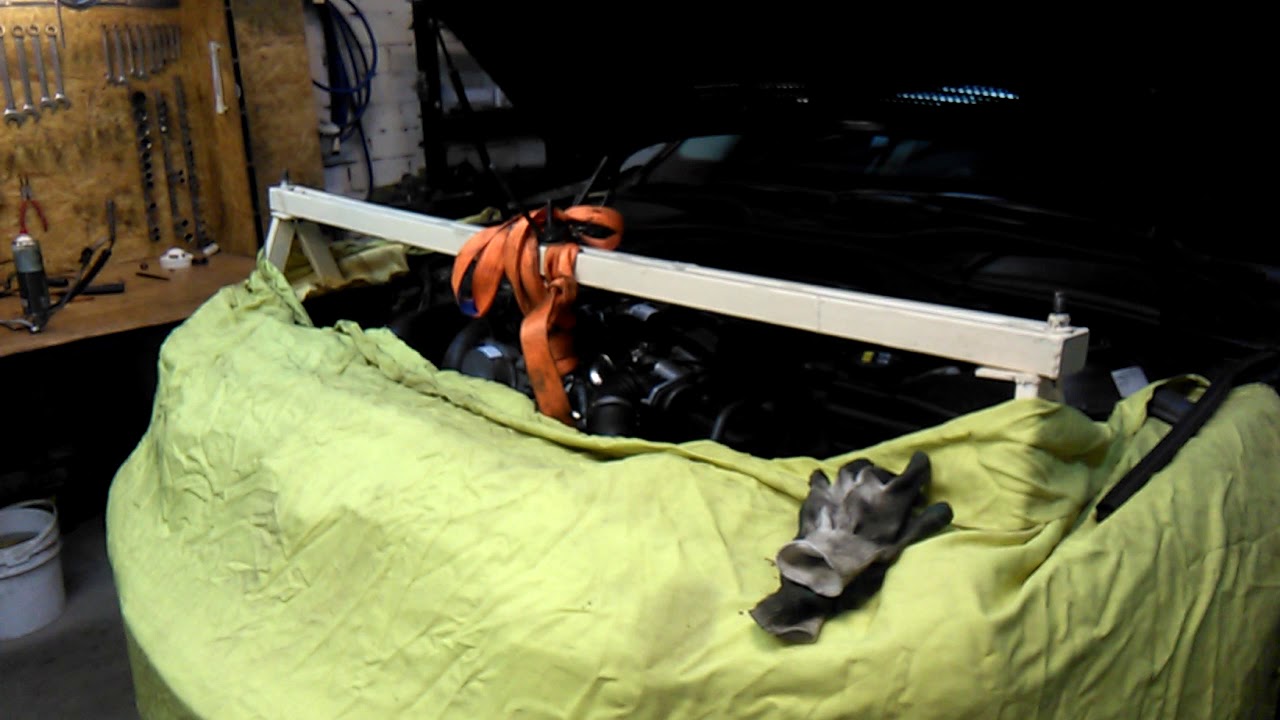 BMW e65 2005год 3.0 d снятие рулевой рейки