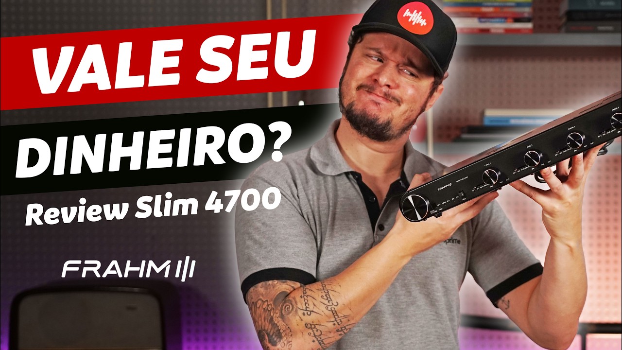 SLIM 4700 HDMI: O AMPLIFICADOR QUE TRANSFORMA SEU SOM AMBIENTE!