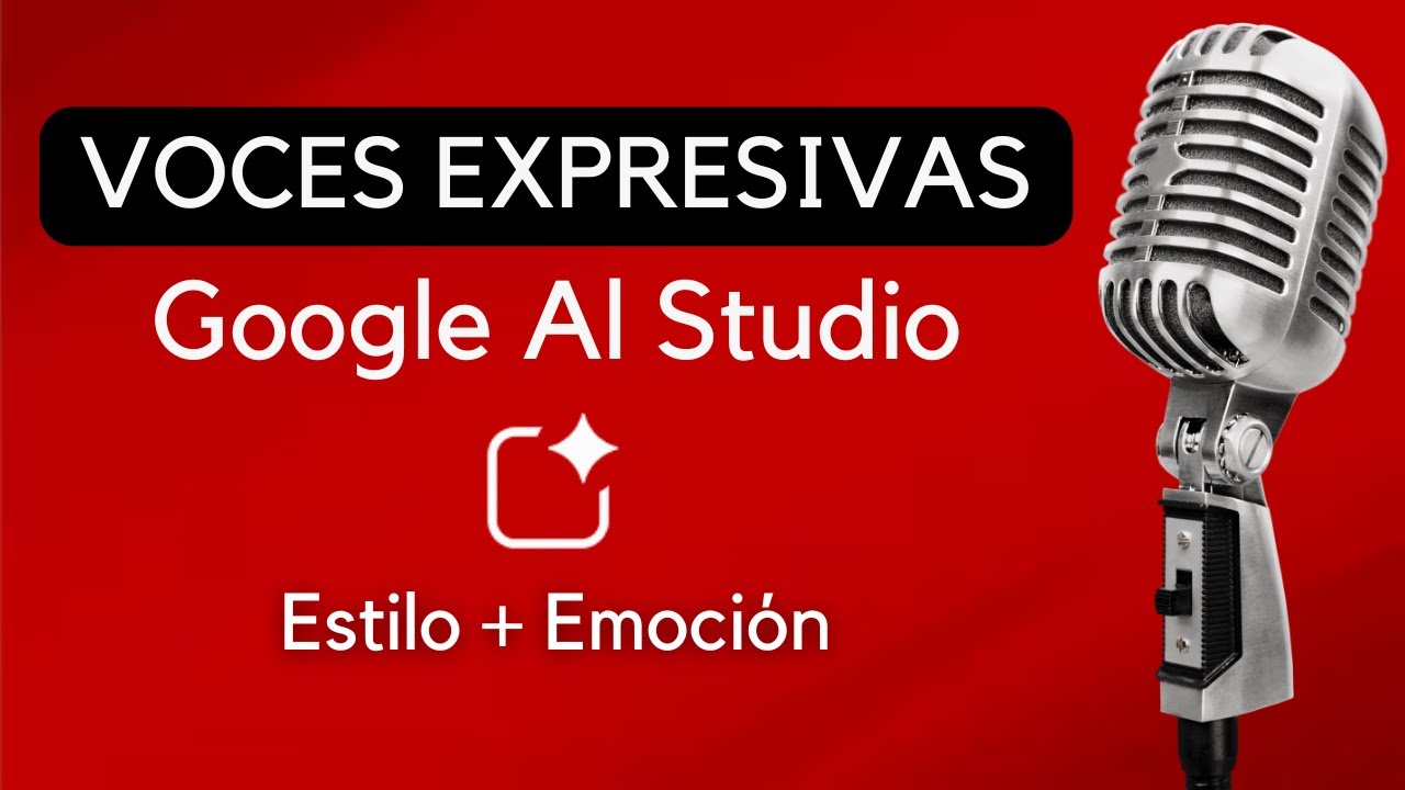 ¡3 Trucos PRO de Google AI Studio! El Secreto para un Audio Más Natural con Estilo y Emoción
