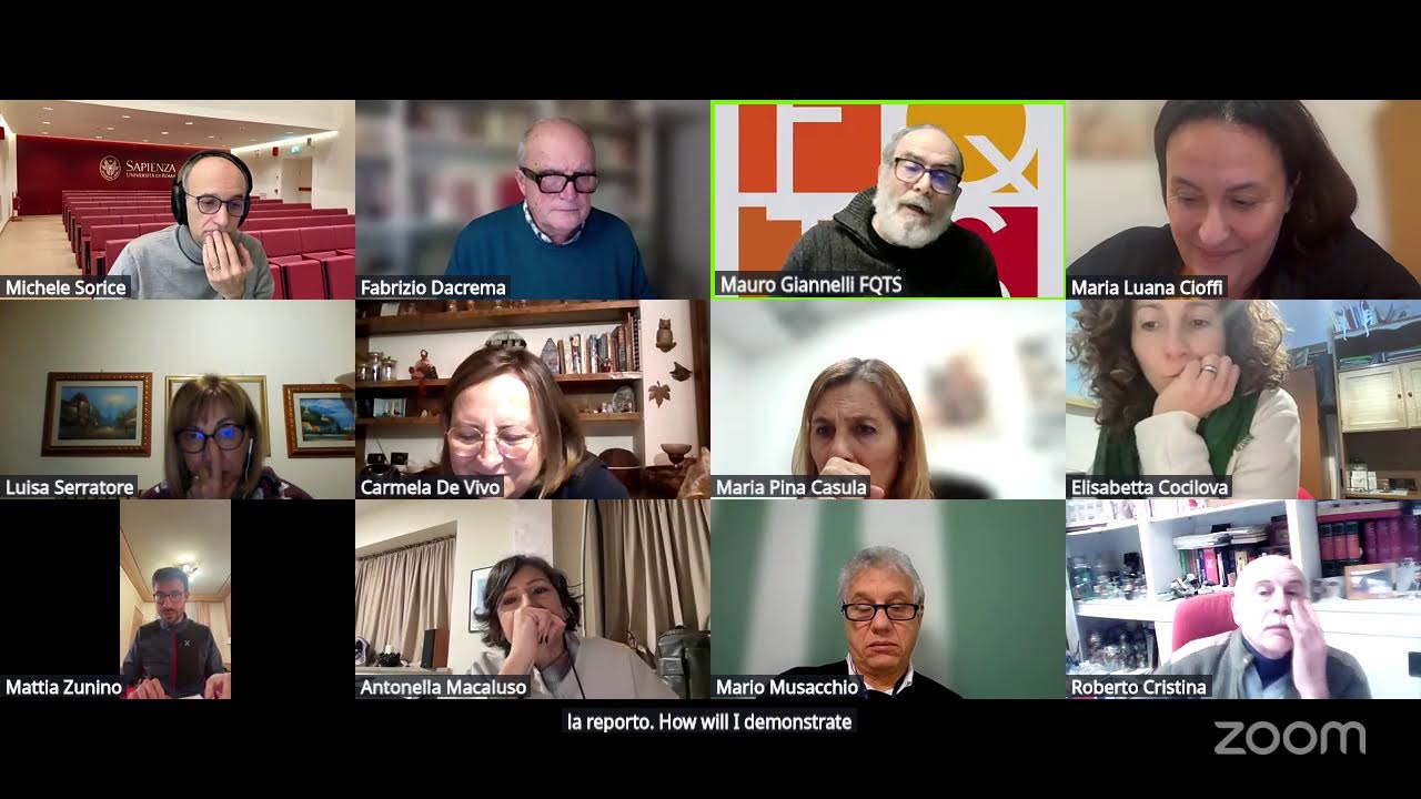 Riunione Zoom di Consulta Educazione