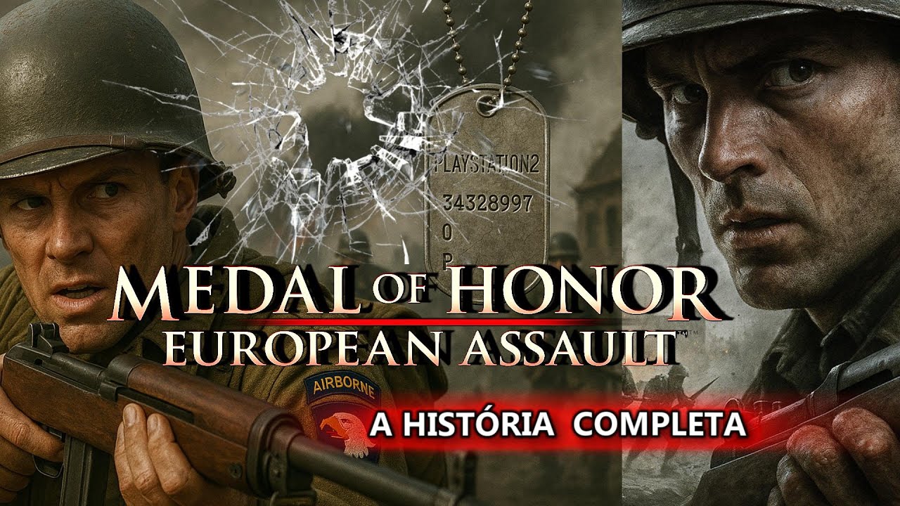 A HISTÓRIA COMPLETA DE MEDAL OF HONOR EUROPEAN ASSAULT 