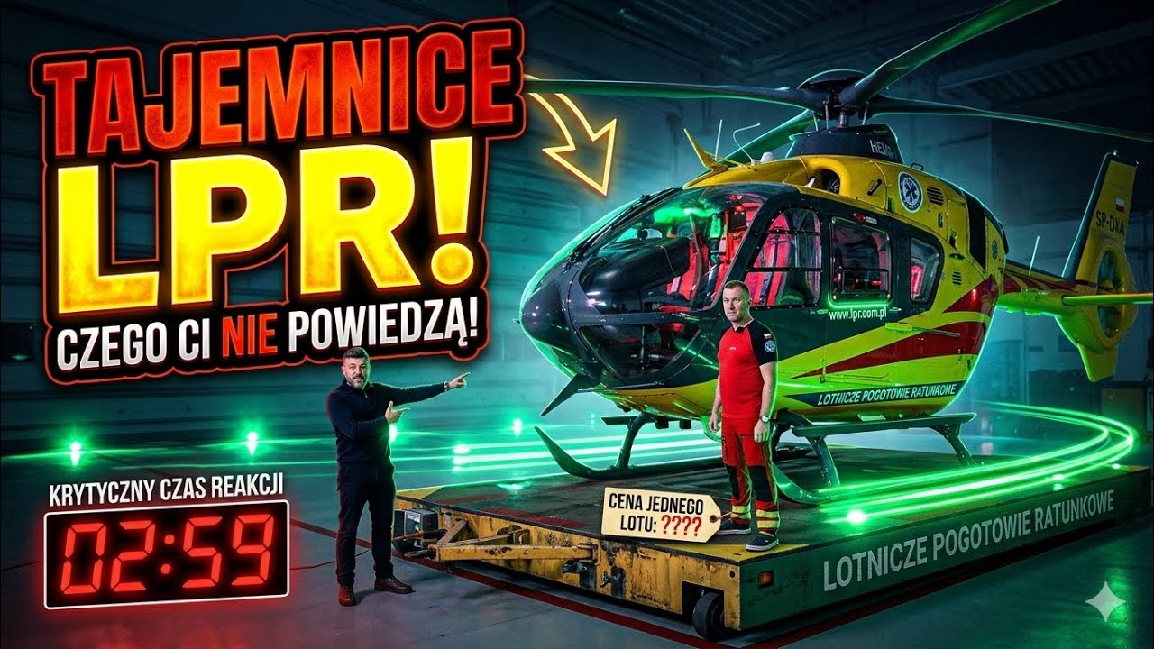 7 MINUT, które decydują o życiu. Jak wygląda praca pilota LPR?