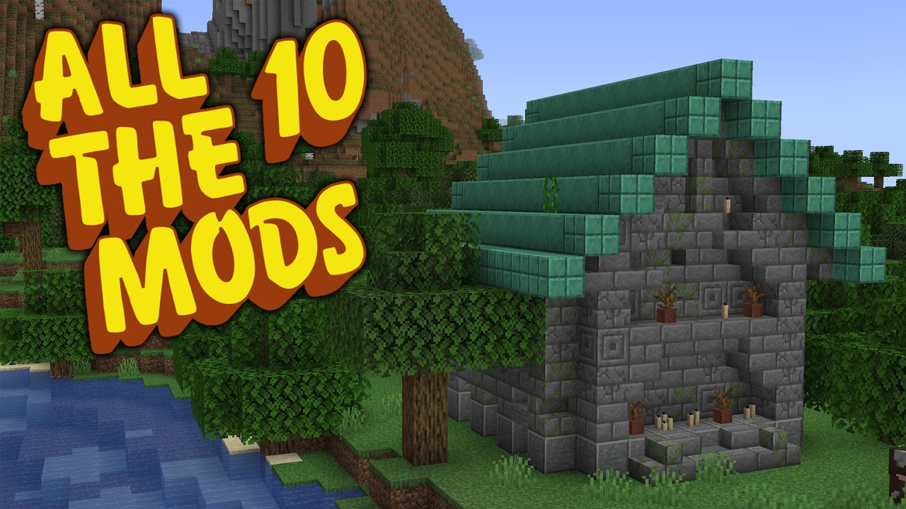Как скачать и установить все моды 10 в Minecraft (ATM10)