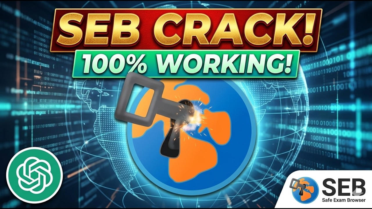 SEB Bypass | SEB Crack | Safe Exam Browser Cheating |