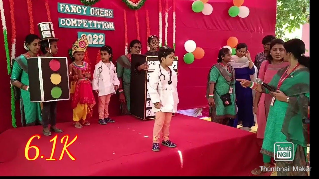 Doctor's speech Fancy dress competition
