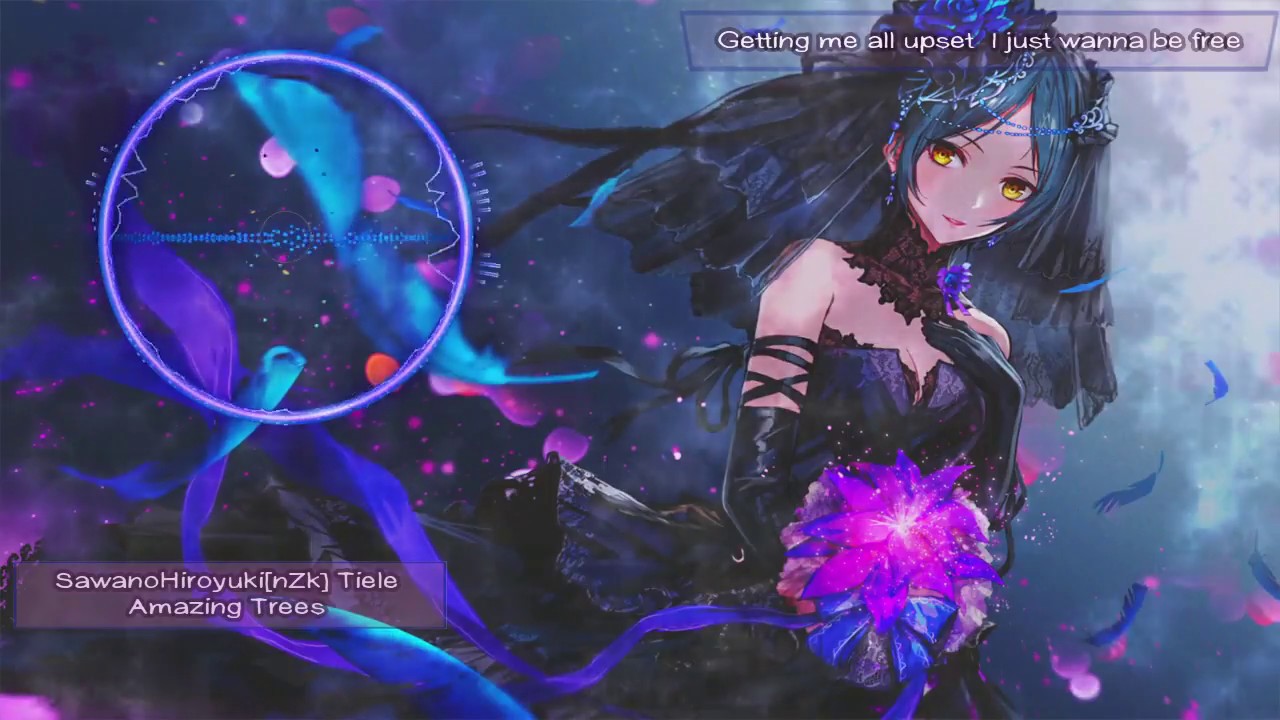 Nightcore - Amazing Trees Lyrics - SawanoHiroyuki[nZk] Feat.Tielle