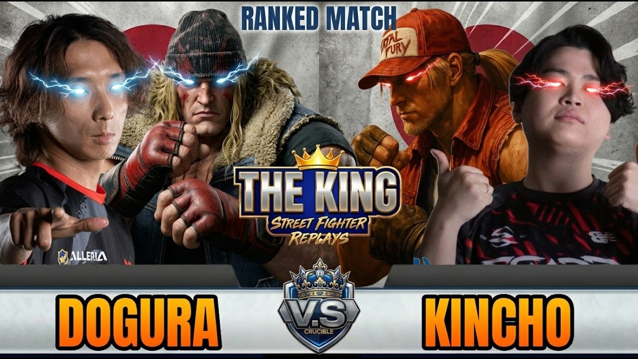 🔥 SF6 ▰ DOGURA (Alex) vs KINCHO (Terry) ▰ Street Fighter 6 | High-Level Set 🔥