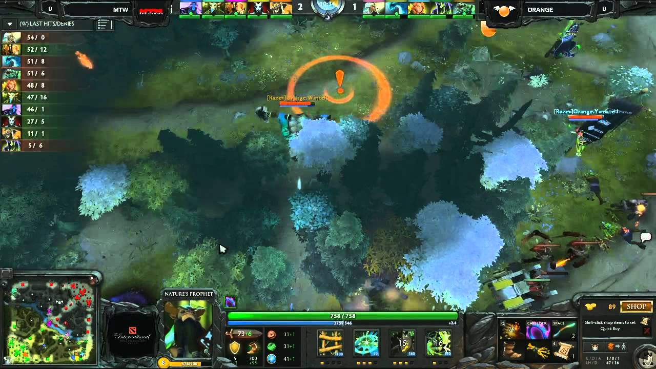 The International Dota 2. by mtrx4u. mTw vs Orange, g1