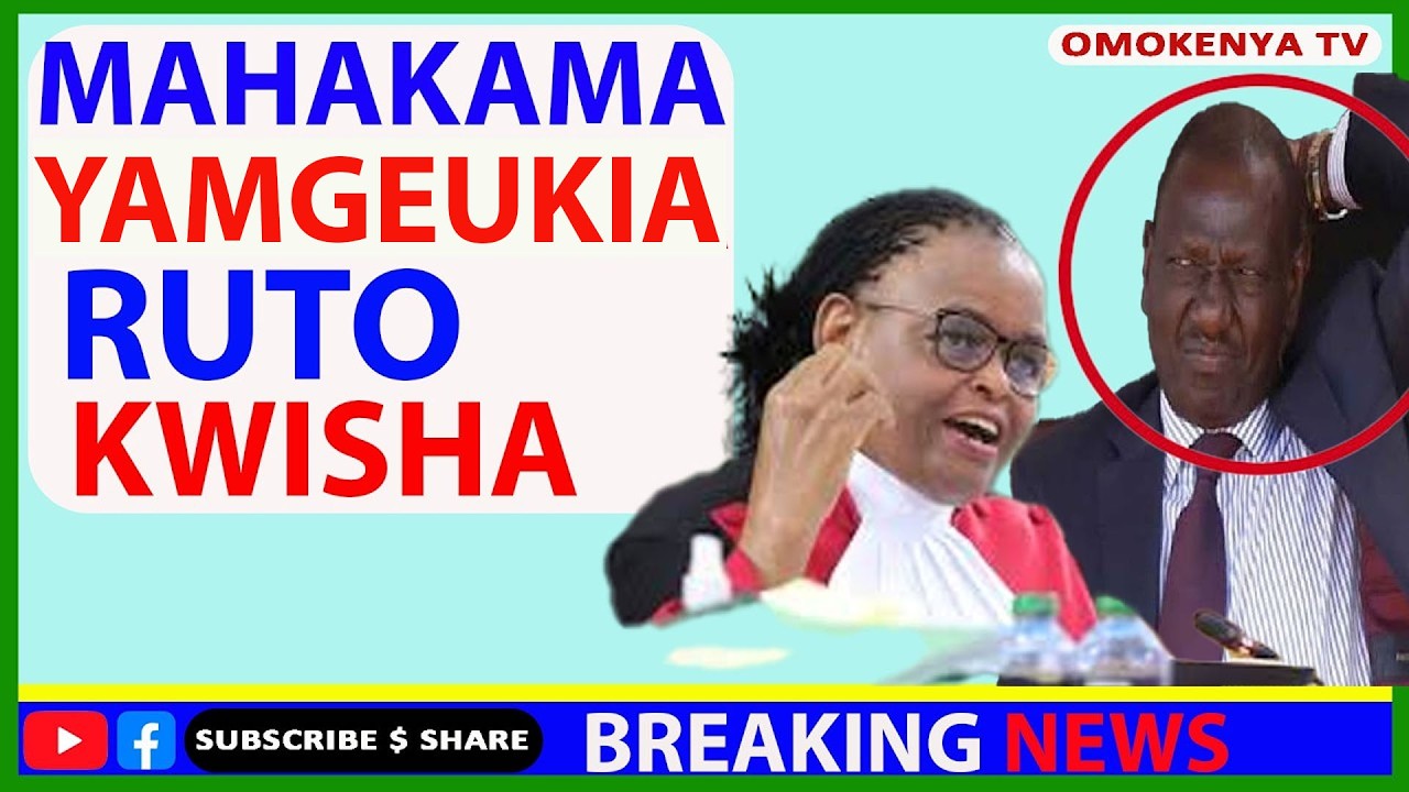Breaking News: Pigo Kwa Rais Ruto Mahakama Yamvaamia Na Kusababisha Taharuki Kenya