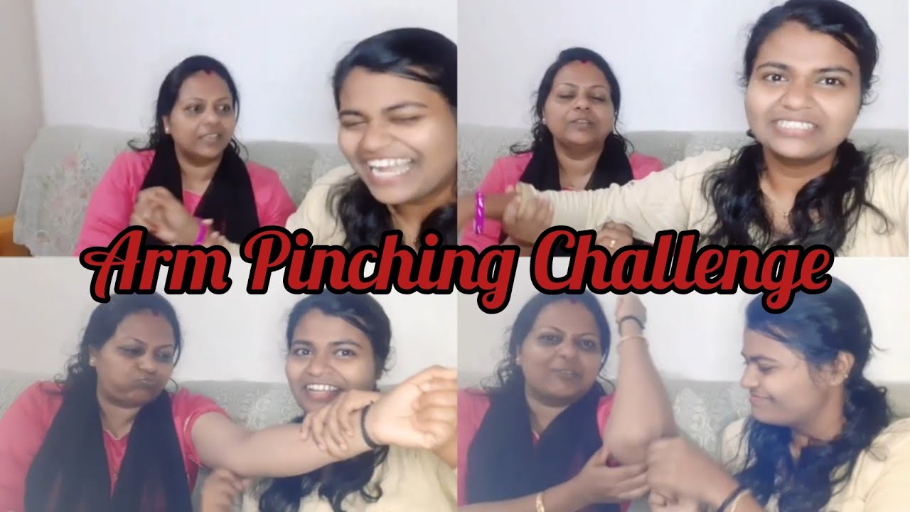 | Arm Pinching Challenge💪| Requested video |Challenge accepted | Entertainment |Sindu'sDream_world |