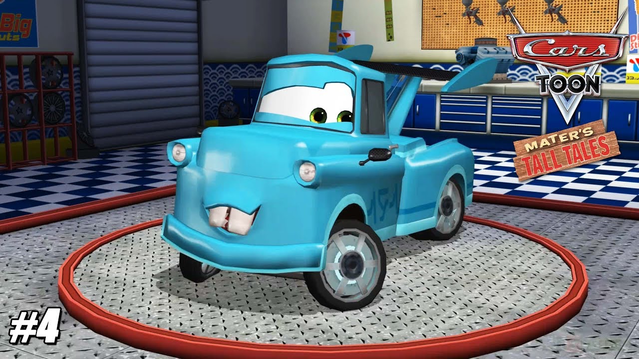 Cars Toon: Mater's Tall Tales - Wii Playthrough Gameplay 1080p (DOLPHIN) PART 4