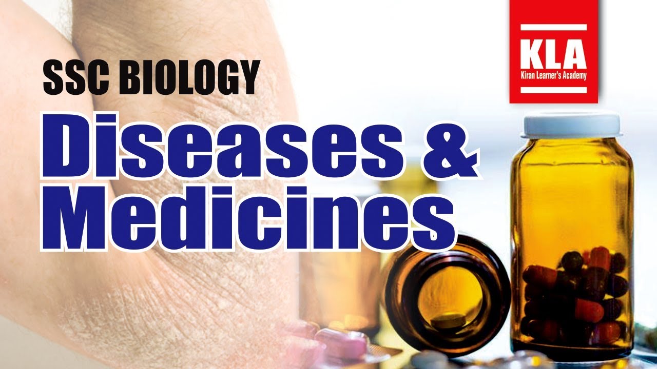 SSC Biology Diseases And Medicines Hindi Medium  By Kiran Prakashan