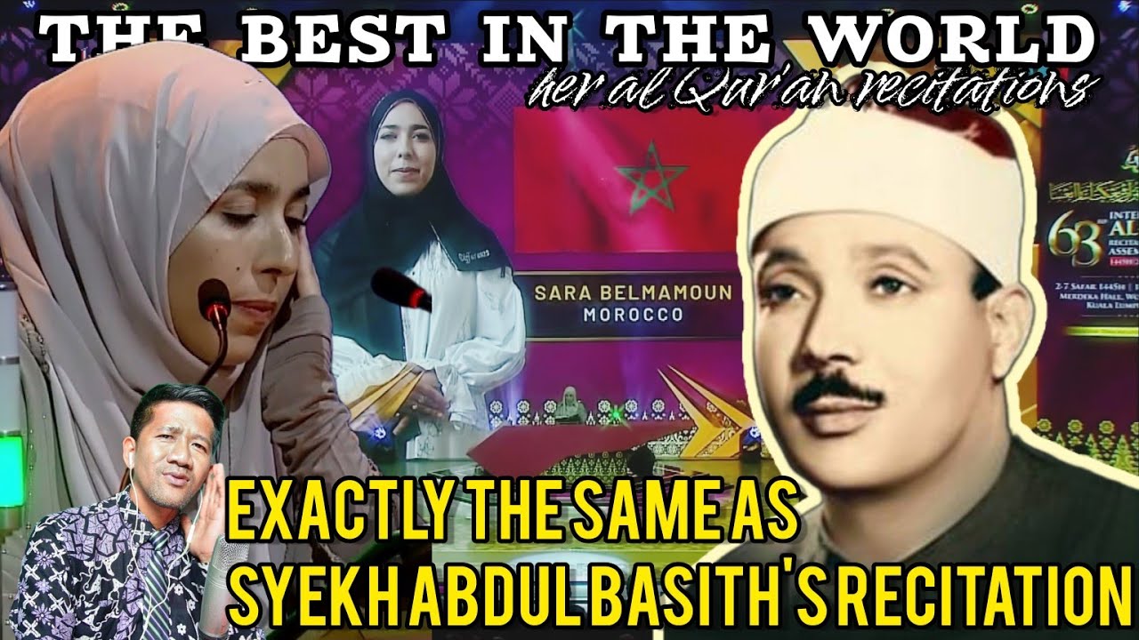 QORIAH TERBAIK MTQ INTERNASIONAL MALAYSIA 2023, SARA BELMAMOUN FROM MOROCCO | VIDEO REACTION