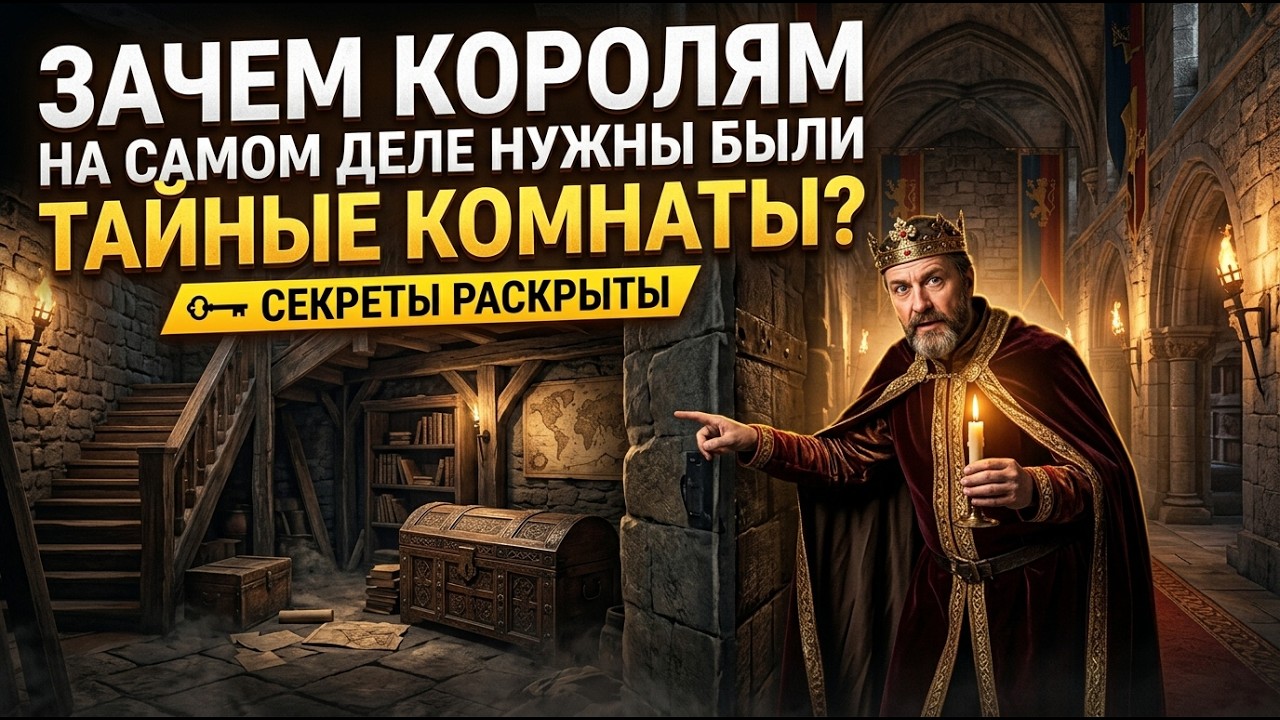 Зачем Королям НА САМОМ ДЕЛЕ Нужны Были Тайные Комнаты?