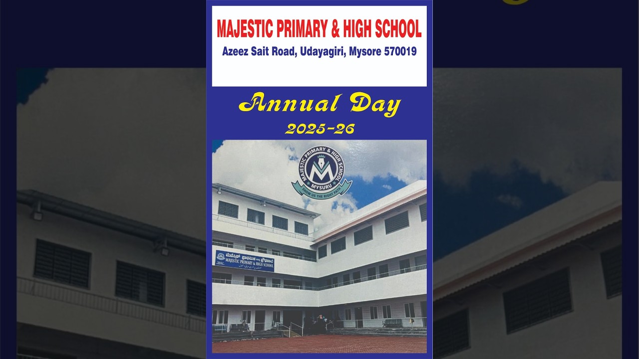 MAJESTIC SCHOOL 23RD ANNUAL DAY 2025-26 PART 1
