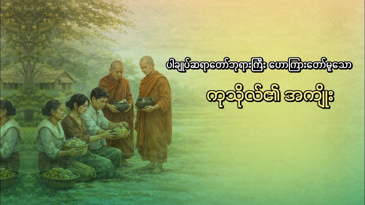 အတိတ်ဘဝက ဝဋ်ကြွေးရှိရင် ကျေသွားအောင် ဒီလို ကုသိုလ်များများ လုပ်ပါ 🙏🙏🙏 #ပါချုပ်ဆရာတော်