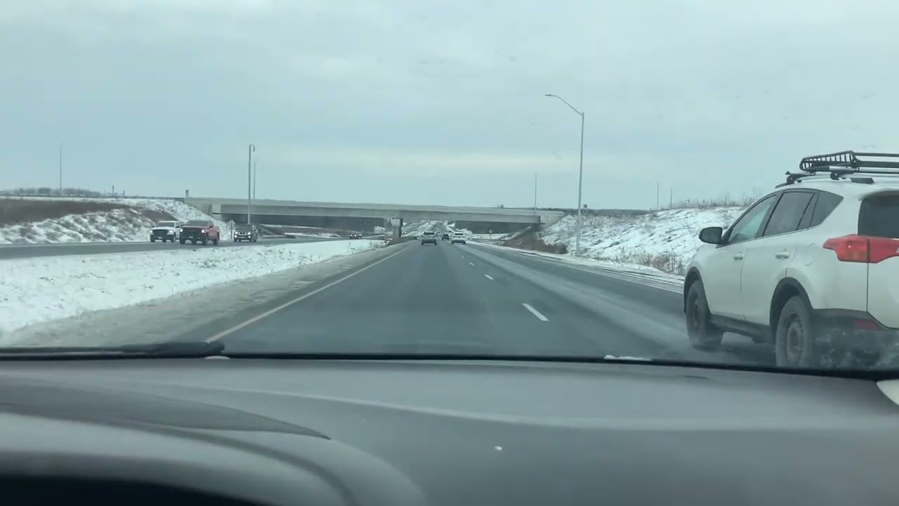 Guelph ONT to Mississauga ONT VIA Hwys 6 and 401 East Express Lanes 