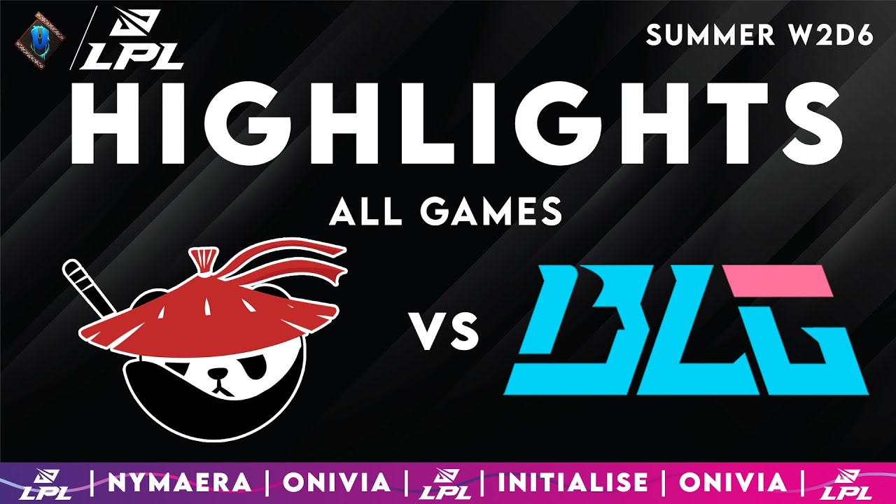 AL vs BLG Highlights ALL GAMES LPL 2025 Split 3 Anyone's Legend vs Bilibili Gaming by Onivia