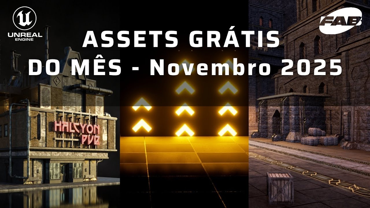 Assets GR&Aacute;TIS do M&ecirc;s - FAB ( R$6,204.55 ) - Novembro.1 2025