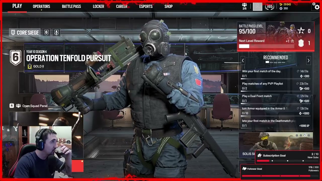 {Follow 4 Follow} Hump Day almost done with the week!!!! Rainbow 6 Seige!!Ranke (Part 4/18)