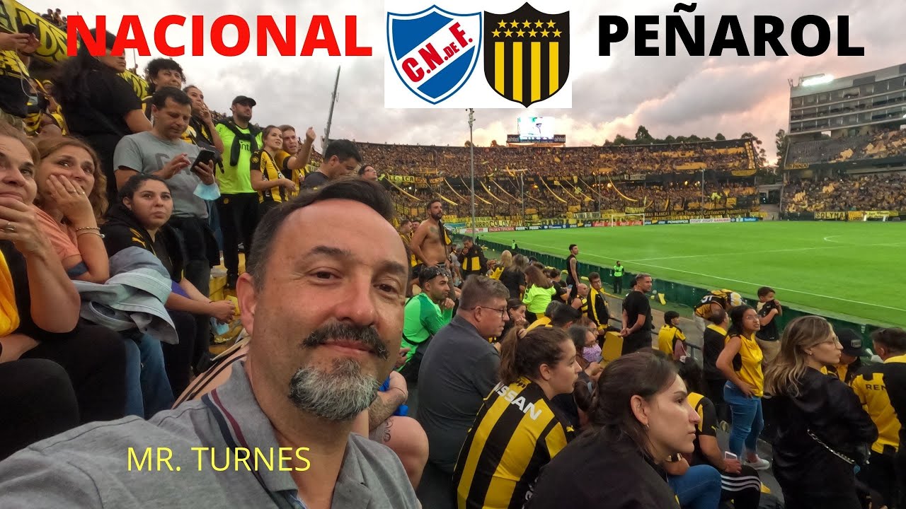 El clásico del fútbol uruguayo PEÑAROL - NACIONAL