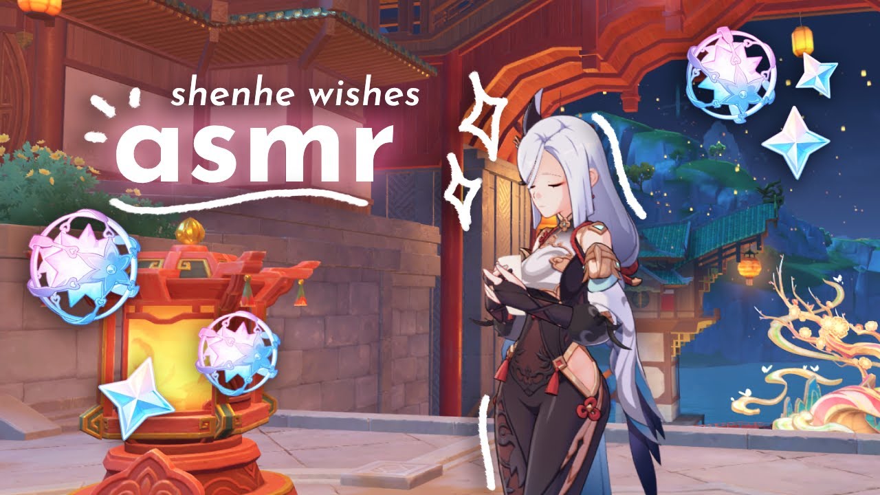 wishing for shenhe🩵asmr