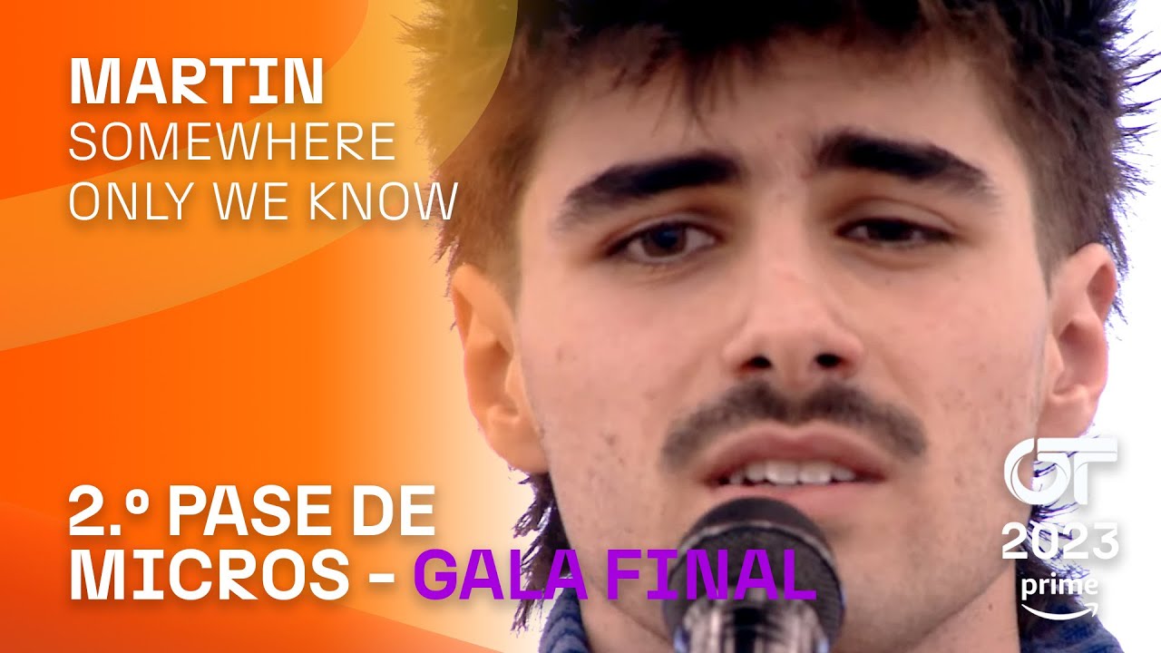 “SOMEWHERE ONLY WE KNOW”- MARTIN | SEGUNDO PASE DE MICROS | #OT2023