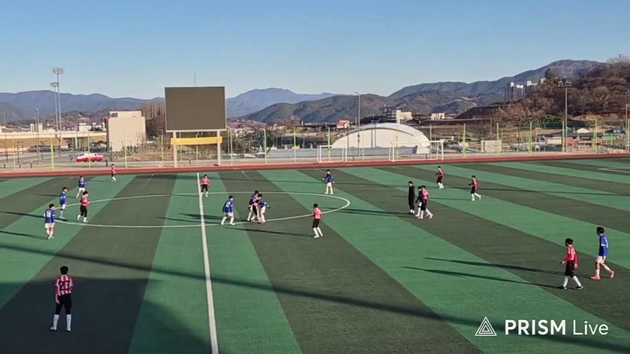 함양동계  1/6 TSFC U-14  vs 김해중