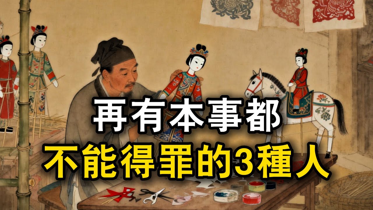 再有本事都不能得罪的3種人#观人识人 #识人术 #强者思維 #認知 #自我提升 #認知覺醒 #爲人處世