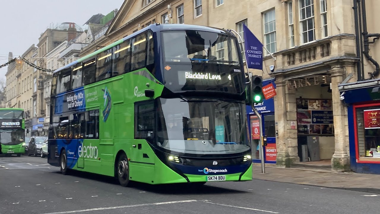 Buses in Oxford December 2024 Part 1