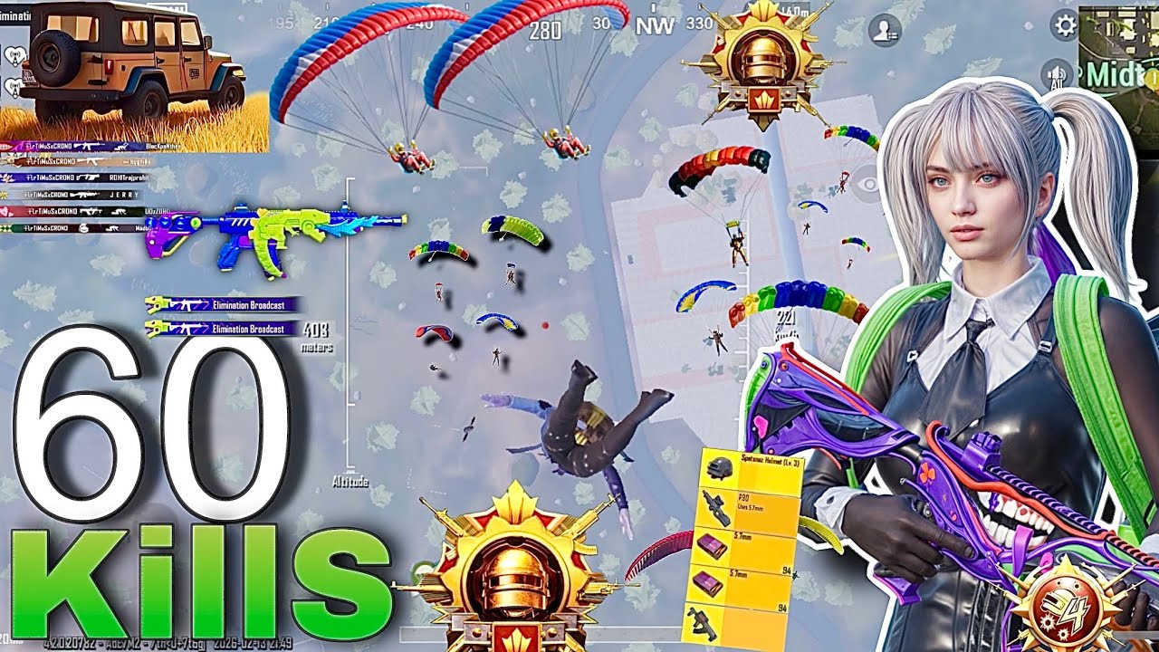 60Kills!🔥MY BEST LIVIK GAMEPLAY in NEW MOOD |BGMI|