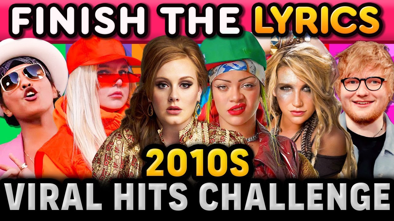 Finish the Lyric: 2010s Hits Challenge 🎤 | Part 2 – Can YOU Guess Them All?