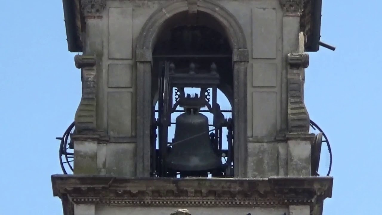 Le campane di Bertonico (LO) - Chiesa Parrocchiale di S. Clemente (1). video 497