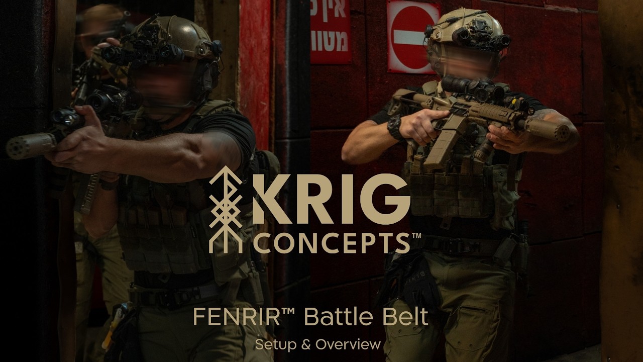 KRIG CONCEPTS - FENRIR™ Battle Belt | Setup & Overview