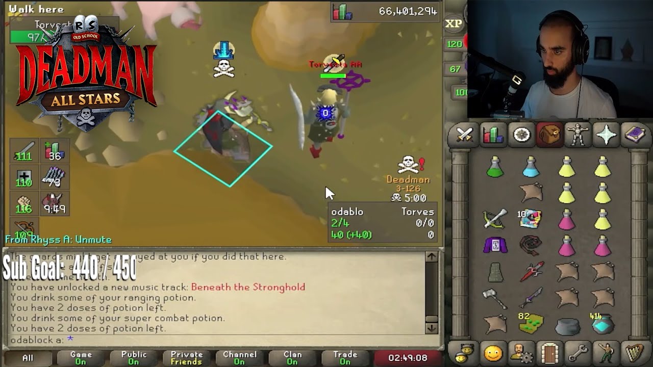 Hunting Players on All Stars | Chambers of Xeric Raids | Deadman All Stars Season 1 - Day 5 (Part 2)