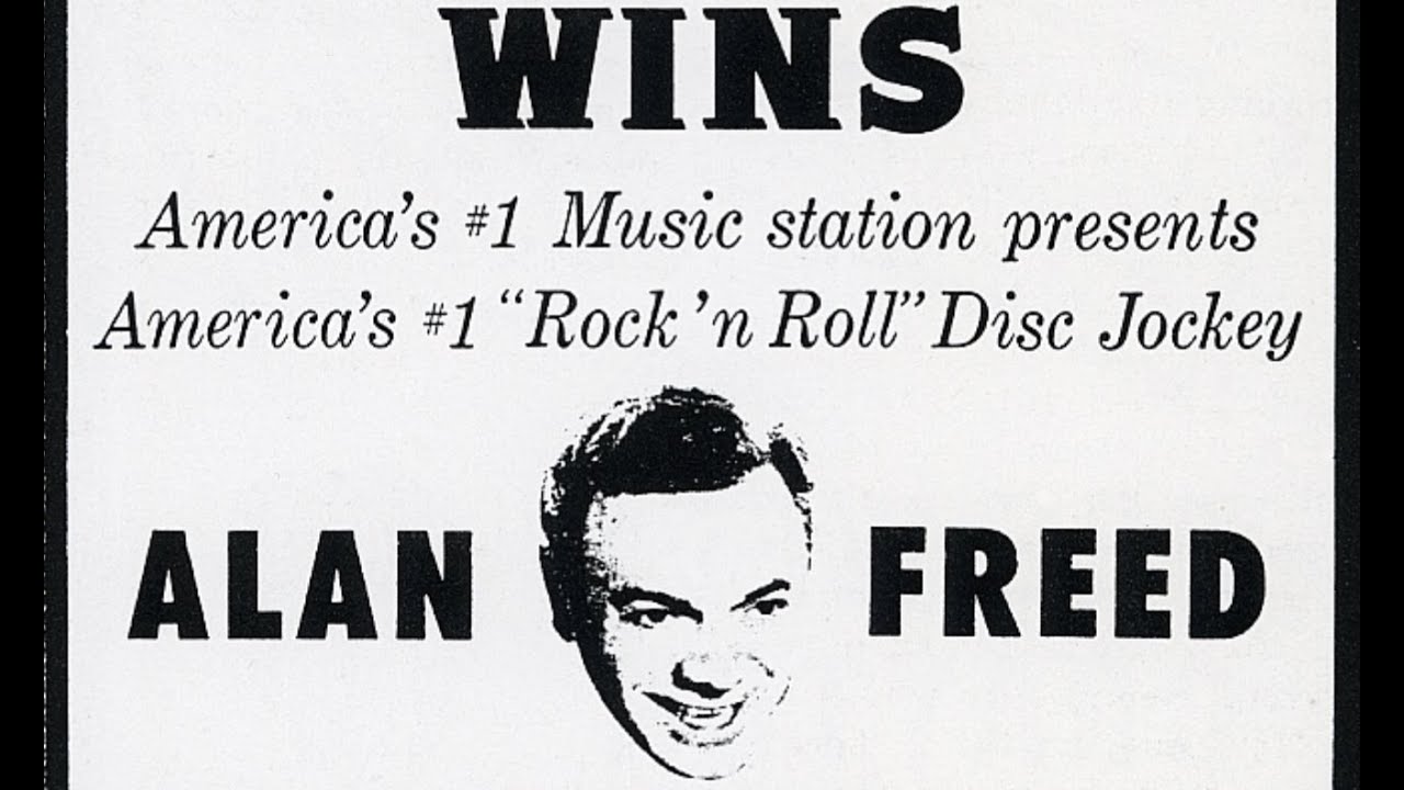 WINS 1010 New York - Alan Freed - 1955 - Partially UNSCOPED - Radio Aircheck