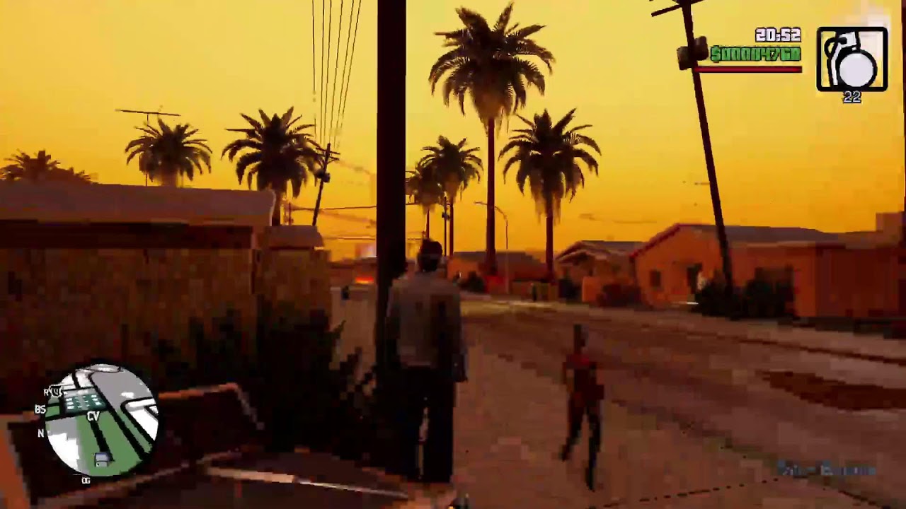 Играем в Grand Theft Auto San Andreas