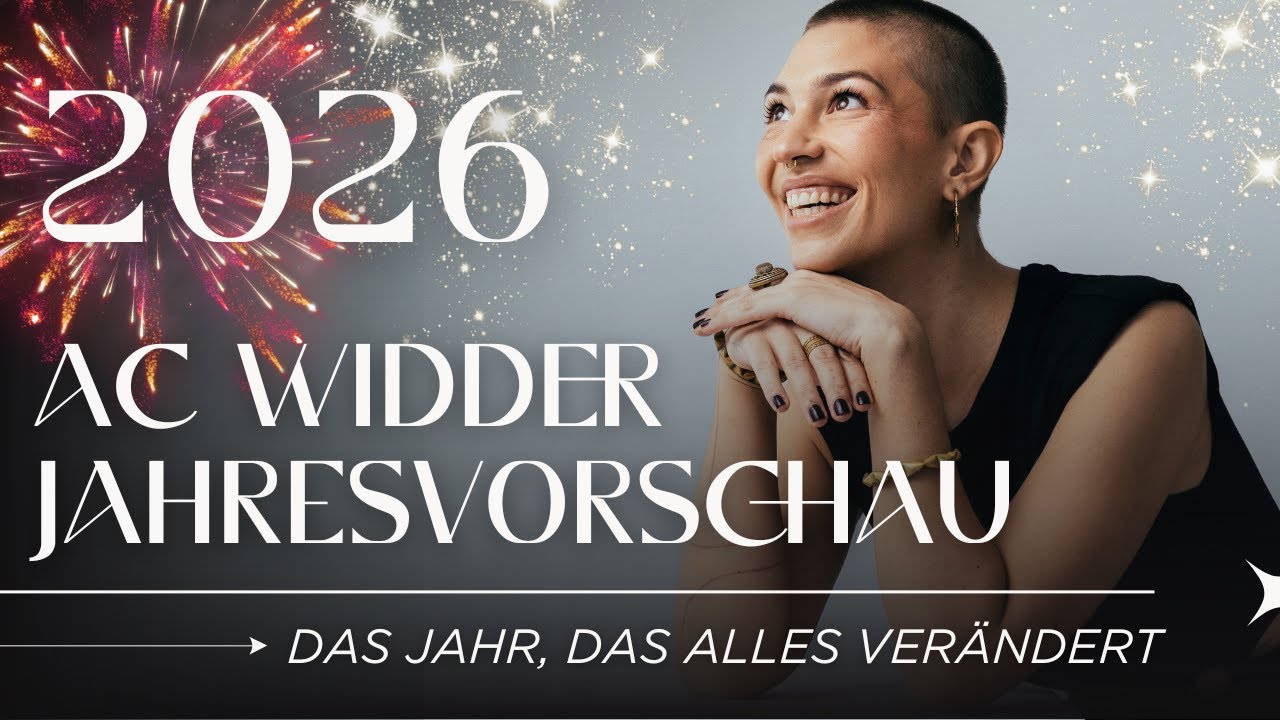 ♈ WIDDER 2026 JAHRESVORSCHAU – Astrologische Einblicke für Wachstum, Wandel & Erfüllung