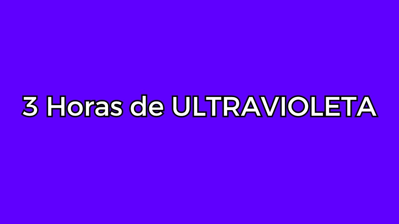 FONDO ULTRAVIOLETA SUPER BRILLANTE 3 Horas Pantalla Ultravioleta Luz Ultravioleta LED