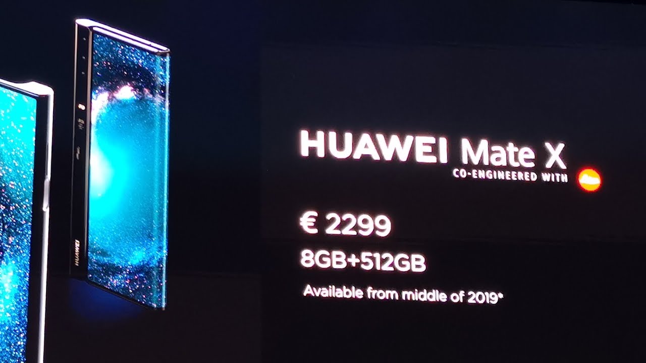 Huawei Mate X first look