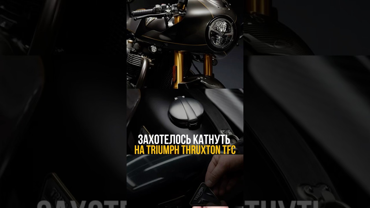 Triumph Thruxton TFC &mdash; самый неудобный мотоцикл из всех, что у меня были