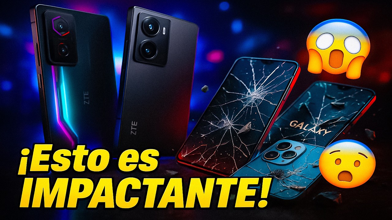 mejores TELEFONOS ZTE que puedes COMPRAR en 2025 de MENOS de $499 - 899 que HUMILLAN al IPHONE