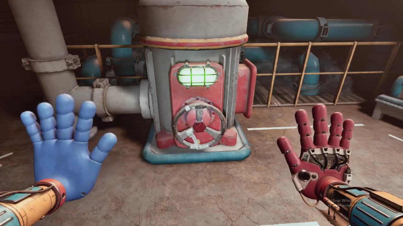 Huggy me persigue por los laboratorios de Poppy Playtime 5 #1